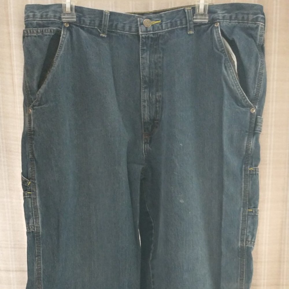 Wrangler Black Rivet Jeans 38W/32L